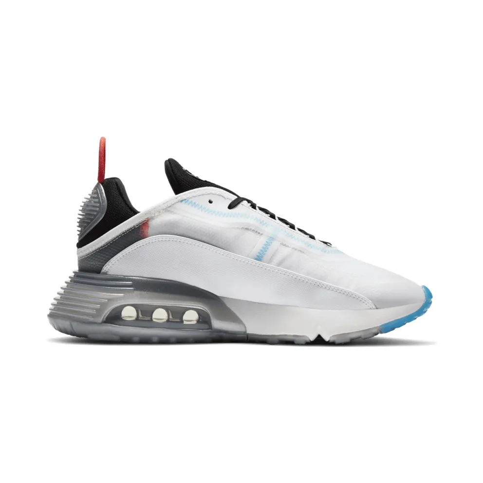 Nike Air Max 2090 Pure Platinum White/Black-Pure Platinum-Bright Crimson (CT7695-100)