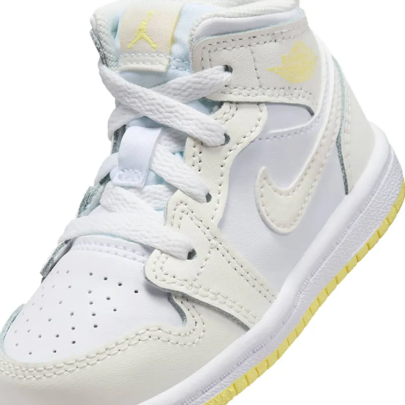 Jordan 1 Mid Sail White Light Laser Orange (FD8782-181)