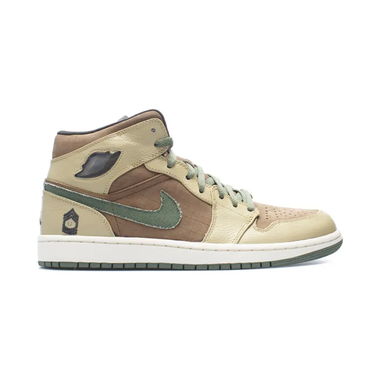 Air Jordan 1 Retro ‘Armed Forces’ Mdm Brown/Urban Haze-Hy-Anthrct (325514-231)