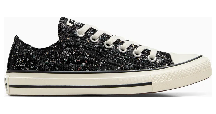 Converse Chuck Taylor All Star Glitter Black/Egret/Black (A11138C)