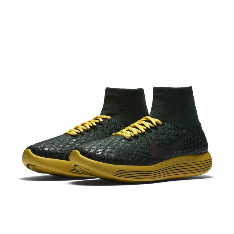 Nike LunarEpic Flyknit Shield Gyakusou Green Green/Black/Yellow (859890-300)