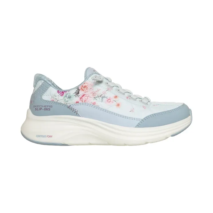 Skechers Slip-ins: Contour Foam “Cozy Fit Gentle Bloom Blue” (304104LBLU)
