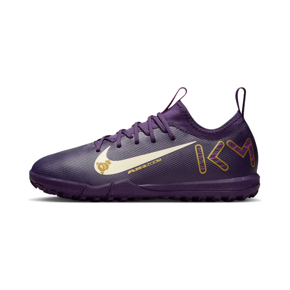 Nike Zoom Mercurial Vapor 16 Academy TF GS “Kylian Mbappé Grand Purple” (FQ8285-500)