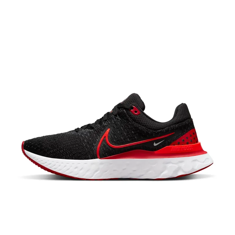 Nike React Infinity Run Flyknit 3 Road Running Black (DD3024-008)
