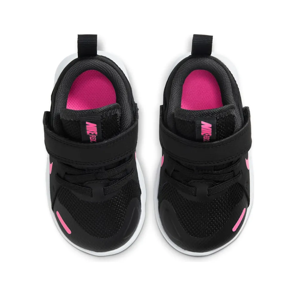 Nike Flex Contact 4 Black Pink Glow (TD) Black/White/Anthracite (CJ2073-002)