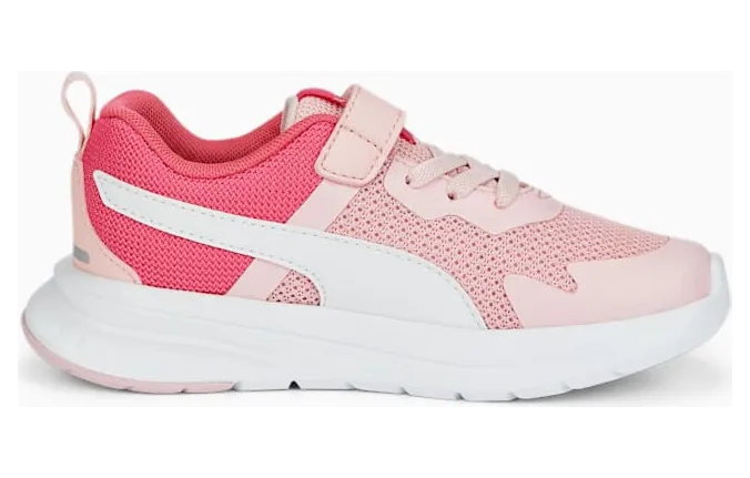 Puma Evolve Run mesh met alternatieve sluiting Wit/Bruin (386239-03)