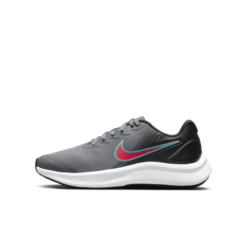 Nike Star Runner 3 Older Kids’ Road Running Grey 50% Sustainable Materials (DA2776-008)