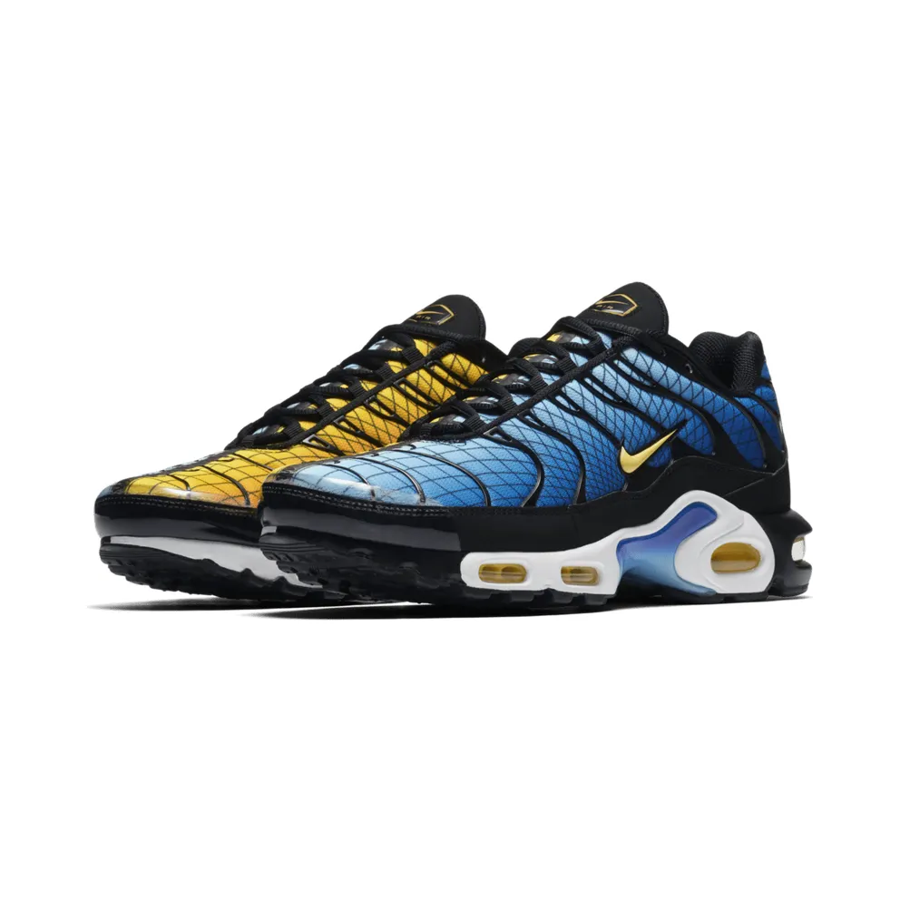 Nike Air Max Plus Greedy Black/Tour Yellow-Team Orange-Chile Red (AV7021-001)