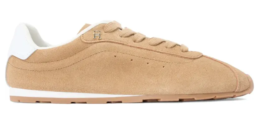 Tommy Hilfiger Sneakers met logoplakkaat – Beige (FW0FW09189RBC)