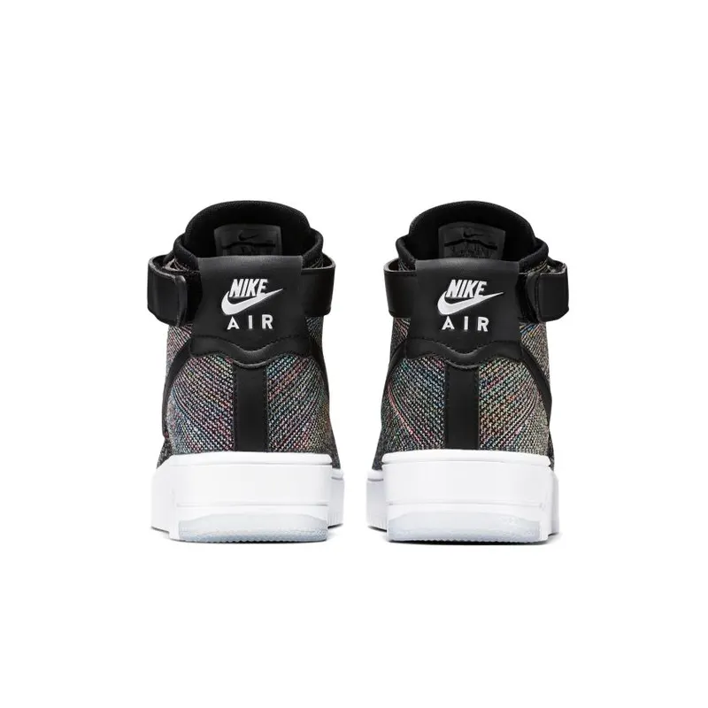 Nike Air Force 1 Ultra Flyknit Mid Multi-Color 2.0 Pink Blast/Black-White (817420-601)