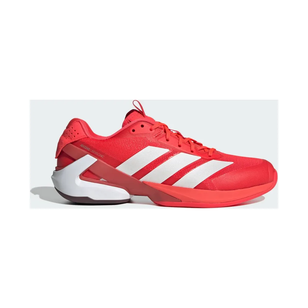 Adidas Adizero Ubersonic 5 Tennisschuhe Lucid Red / Zero Metalic / Aurora Ruby (IH2555)