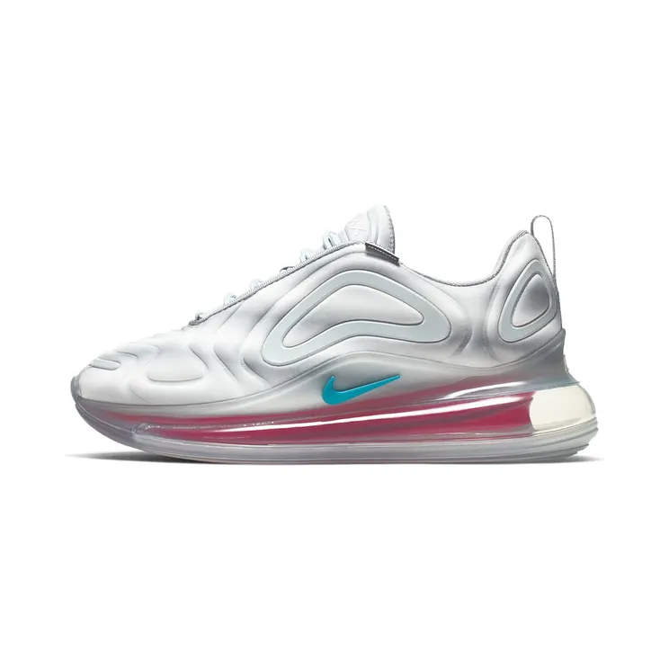 Nike Air Max 720 Wolf Grey Red Orbit Teal Nebula (W) “Wolf Grey / Red Orbit / White / Teal Nebula” (AR9293-011)