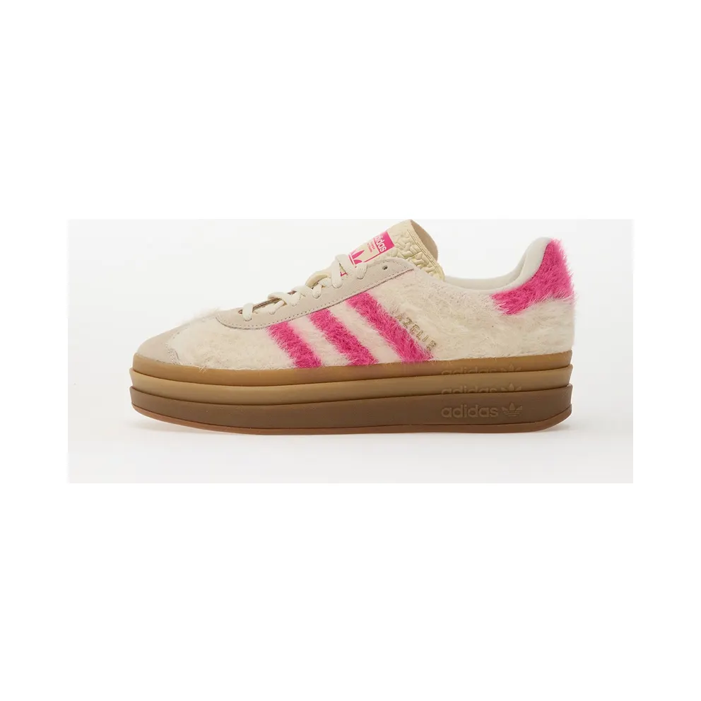 adidas Gazelle Bold White Shock Pink
