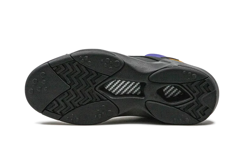 Reebok Shaq Attaq Shoes Core Black / Bold Purple / Collegiate Gold (GY7127)