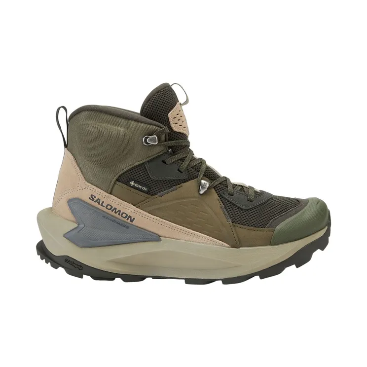Salomon Elixir Mid Gore-Tex Peat Vintage Khaki Castlerock (L47697800)