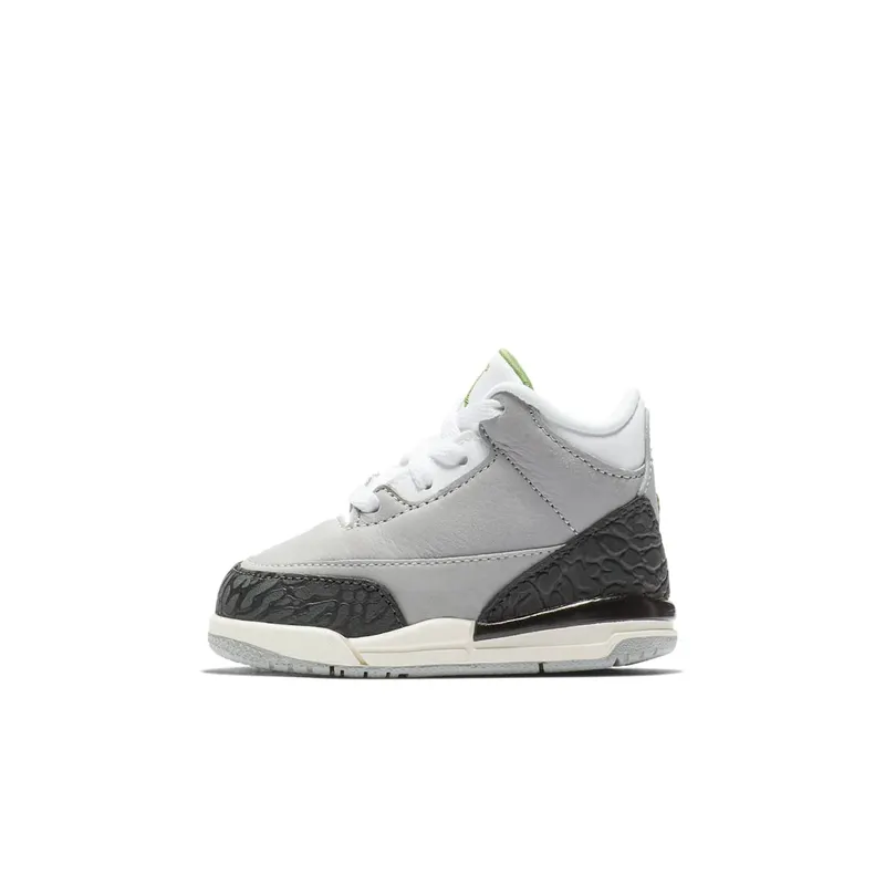 Jordan  3 Retro Chlorophyll (TD) Light Smoke Grey/Chlorophyll-Black-White (832033-006)
