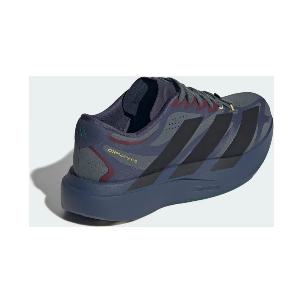 Adidas Adizero Evo SL EXO “Collegiate Navy Black Pyrite” (KI4765)