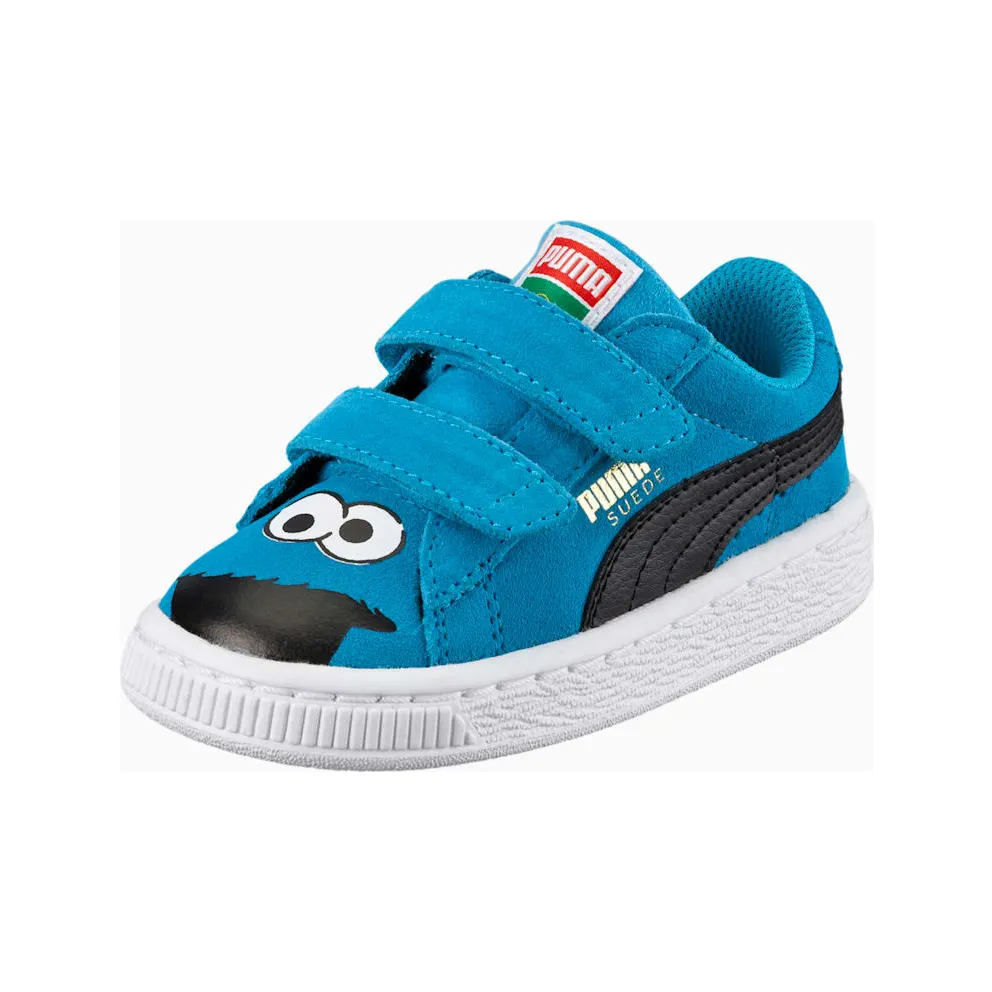 Puma Suede Sesame Street PS “Atomic Blue / Black” (360828-01)