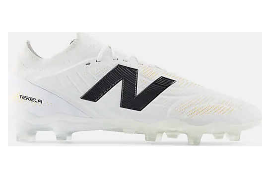 New Balance Tekela Elite Low Laced FG v5 White Black Gold (ST1FLWG5)