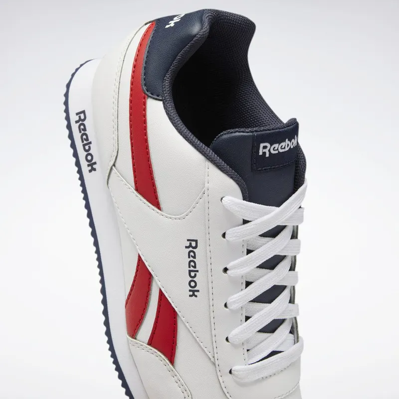 Reebok Royal Classic Jogger 3 Shoes Cloud White / Vector Navy / Vector Red (GW1734)