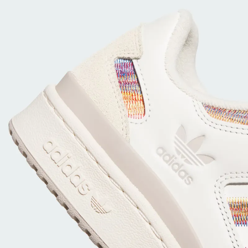 Adidas Forum Low CL “Cloud White Better Scarlet Blue Bird” (JQ2641)
