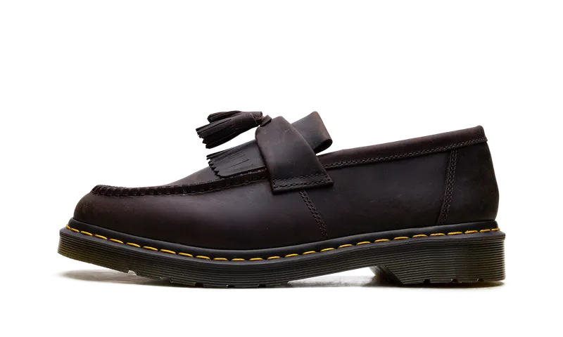 Dr Martens Adrian Crazy Horse Leather Tassel Loafers “Brown” (30917201)