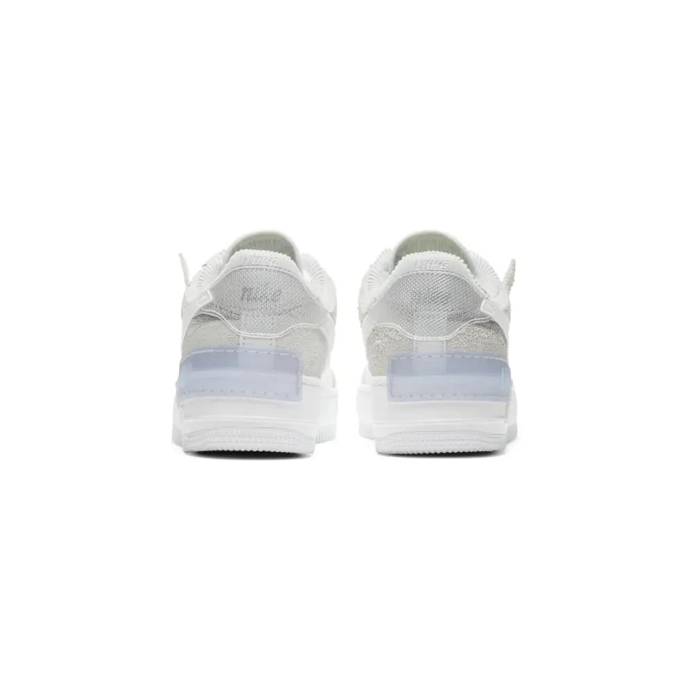 Nike Air Force 1 Shadow Pure Platinum (W) Pure Platinum/White-Metallic Silver-White (DC5255-043)