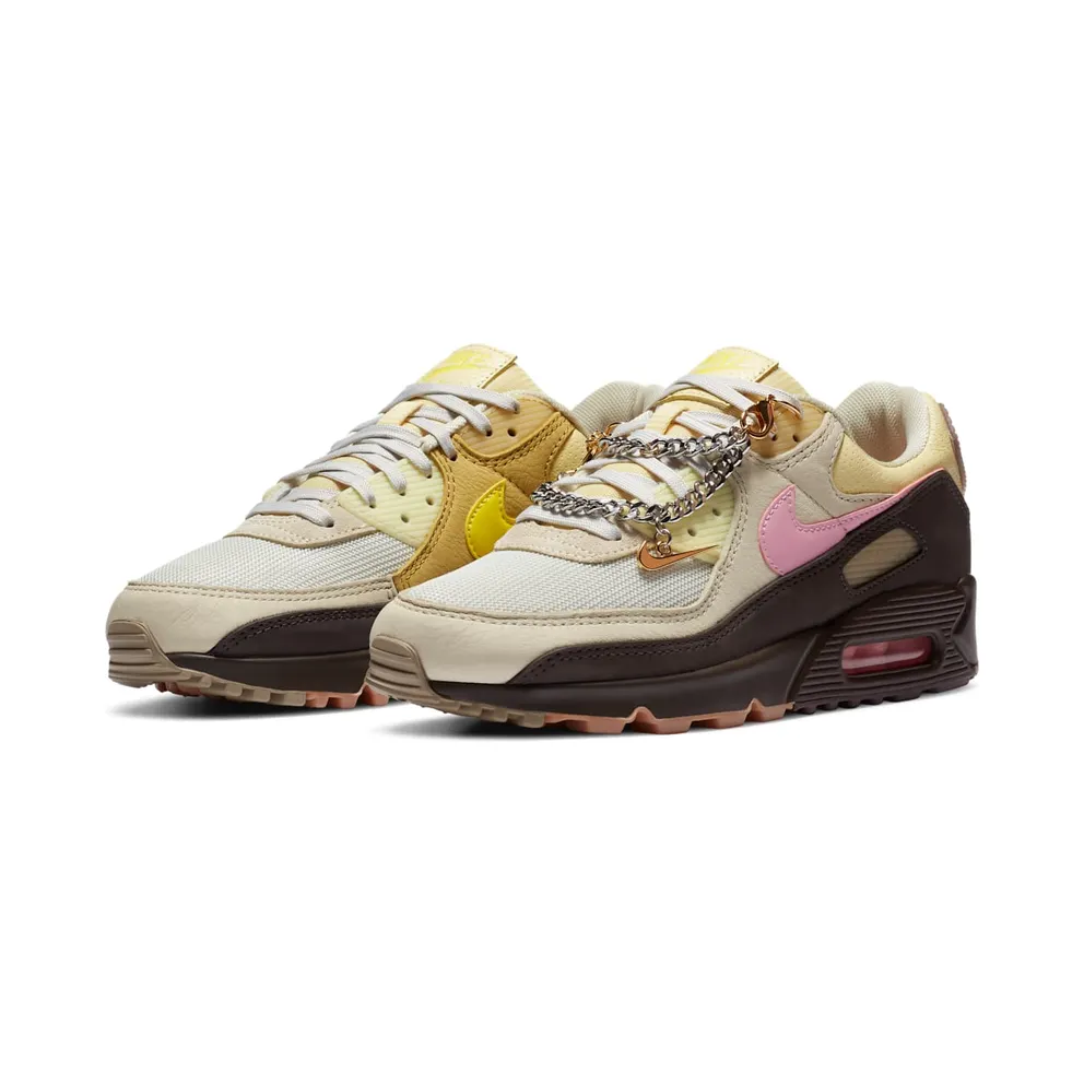Nike WMNS Air Max 90 Cuban Link Velvet Brown (2020) (CZ0469-200)