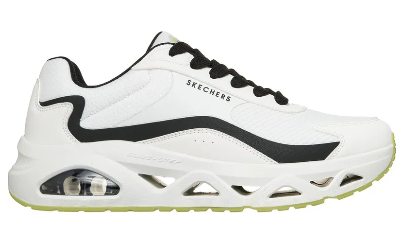 Skechers UNO Glide-Step – Glide Surge Sneaker Wit/Zwart