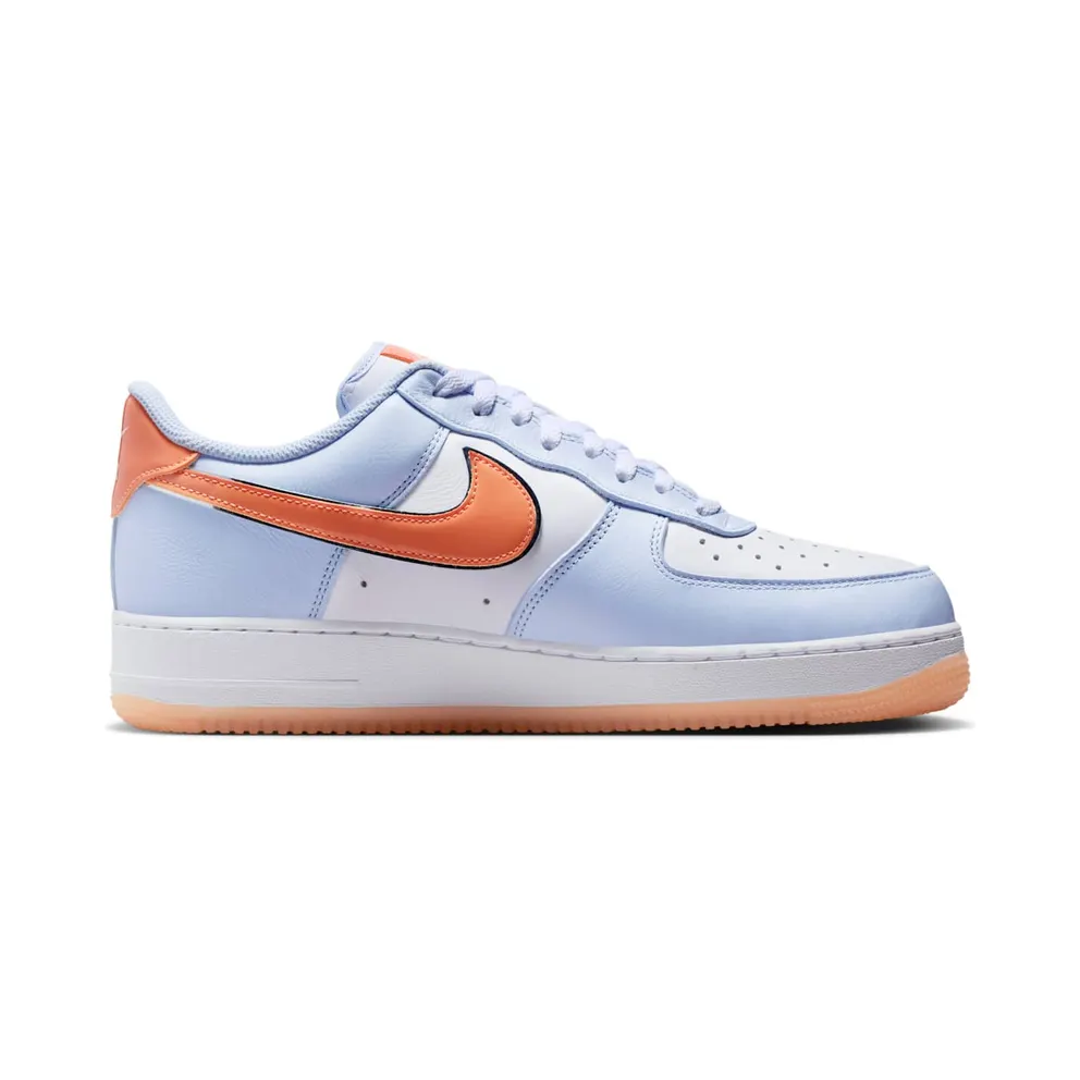 Nike Air Force 1 Low ’07 “Hydrogen Blue Orange Frost” (IR1980-407)
