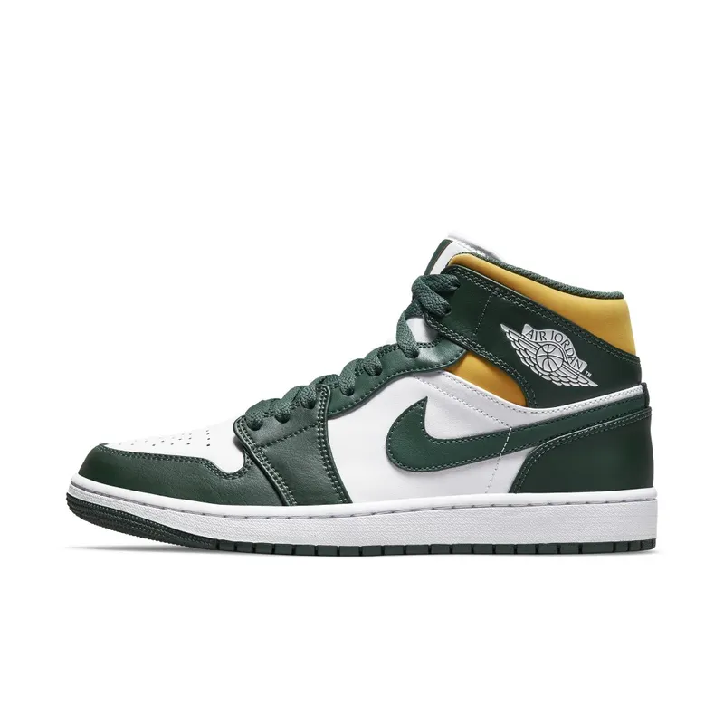 Air Jordan 1 Mid Green (554724-371)