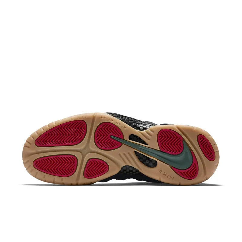 Nike  Air Foamposite Pro Gucci Black/Gorge Green-Metallic Gold-Gym Red (624041-004)