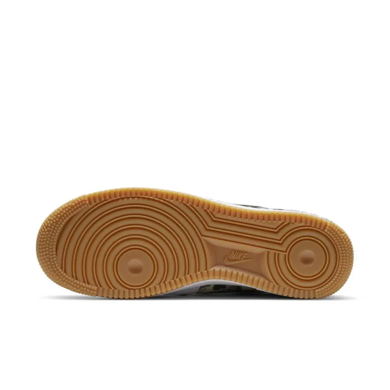 Nike Air Force 1 Low White Ripstop Camo Black Gum White/Black-Gum (CZ7891-100)