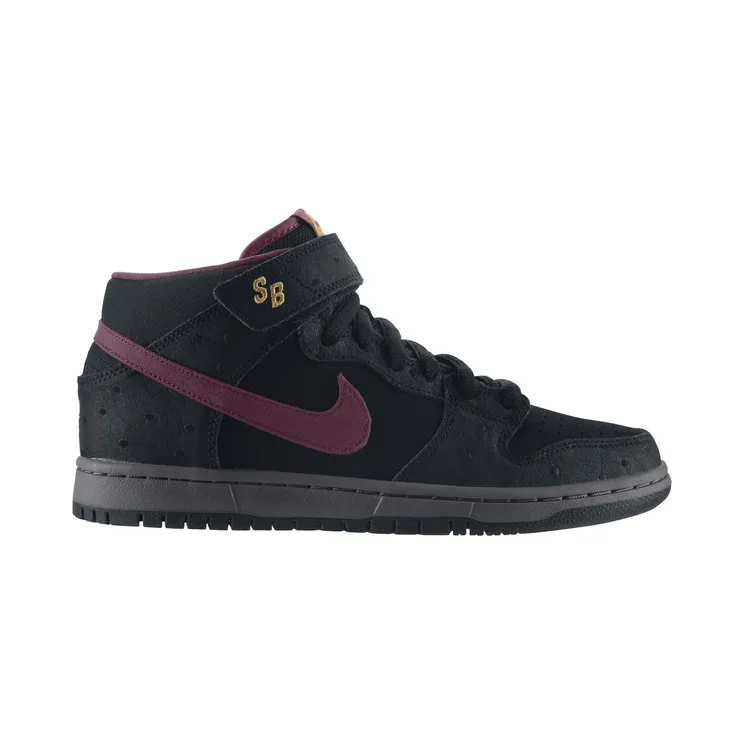 Nike Dunk SB Mid Black Ostrich Cherrywood