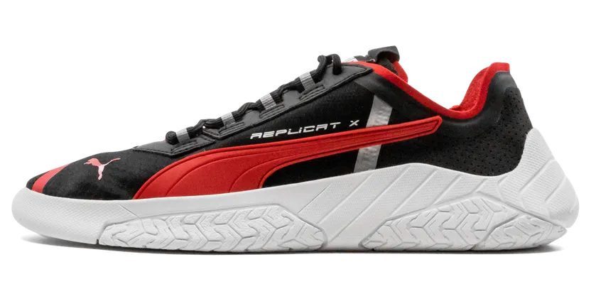 Puma Replicat X Scuderia Ferrari “Black Rosso Corsa” (339945-02)