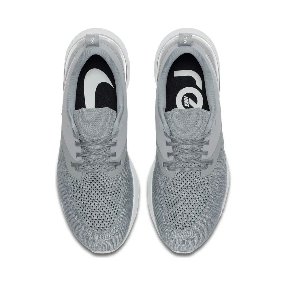 Nike Odyssey React Flyknit 2 “Aviator Grey / White / Pure Platinum / Metallic Silver” (AH1016-009)