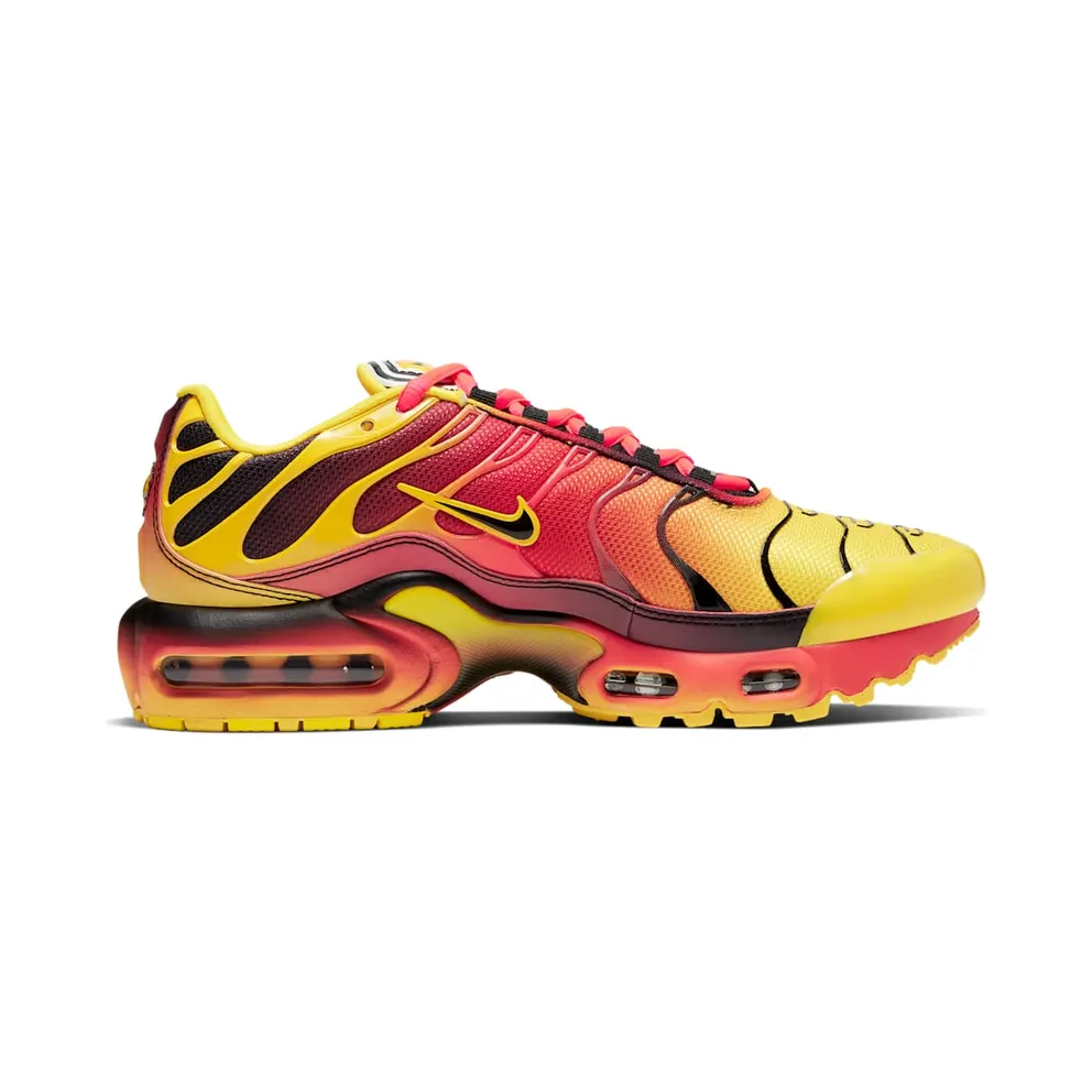 Nike Air Max Plus Fade Chrome Yellow Bright Crimson (GS) Chrome Yellow/Bright Crimson-Black (CT0962-700)
