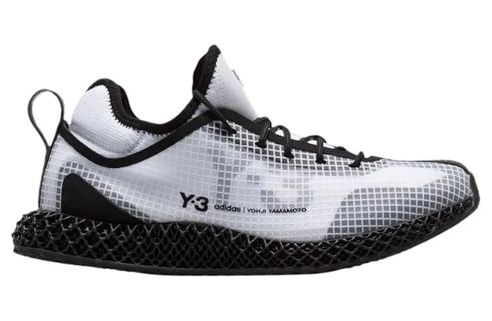 adidas Y-3 Runner 4D IO White Black (FX1059)