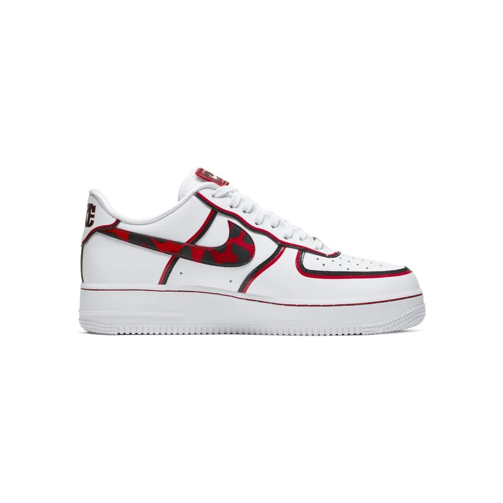 Nike Air Force 1 Low Dennis Rodman White/Black-University Red (CK6686-100)