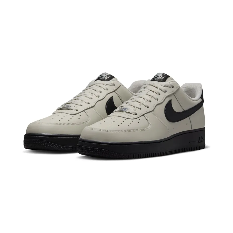 Nike Air Force 1 ’07 “Light Bone/Black” (FJ4146-005)