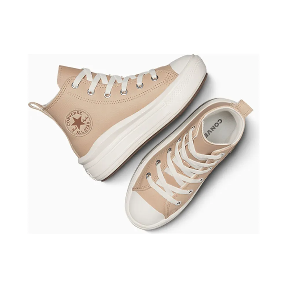 Converse Chuck Taylor All Star Move Leather Warm Quarry/Egret/Warm Quarry (A09262C)