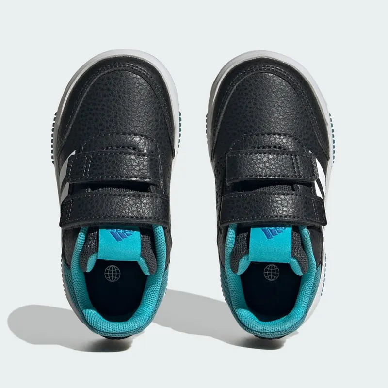 Adidas Tensaur Hook and Loop Carbon / Cloud White / Arctic Fusion (ID2310)