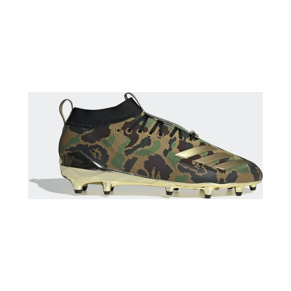 Adidas x A Bathing Ape Green Camo adiZero 8.0 BAPE Football Cleats (F35829)