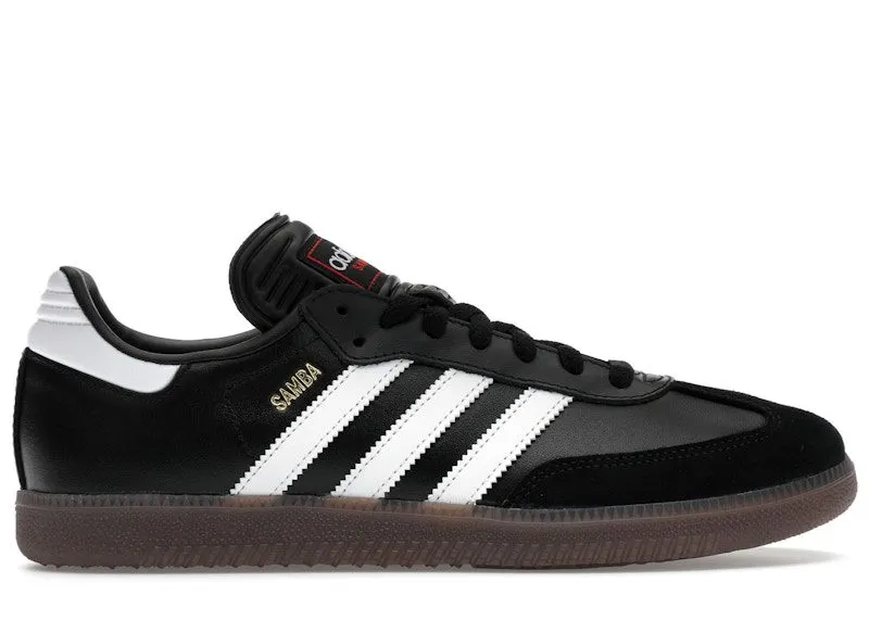 adidas Samba Indoor Core Black Cloud White Vivid Red (IH6000)