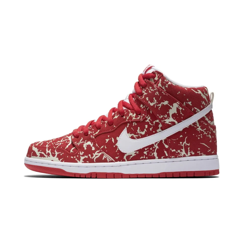Nike Dunk SB High Raw Meat Challenge Red/Challenge Red/White (313171-616)