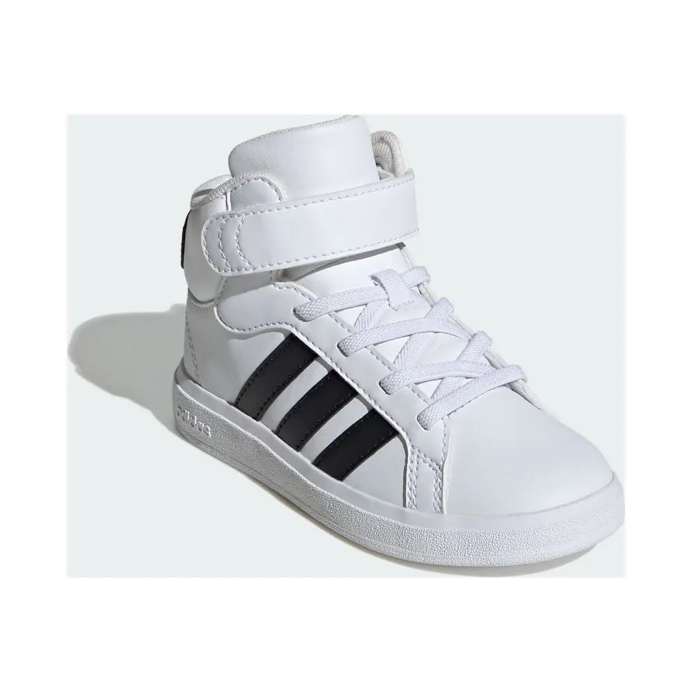 Adidas Grand Court Mid Kids Cloud White / Core Black / Cloud White (IE3862)