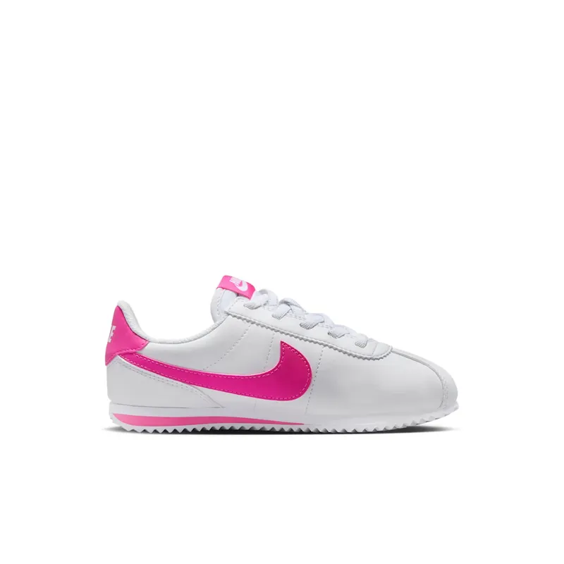 Nike Cortez EasyOn PS “White Laser Fuchsia” (DM0951-104)