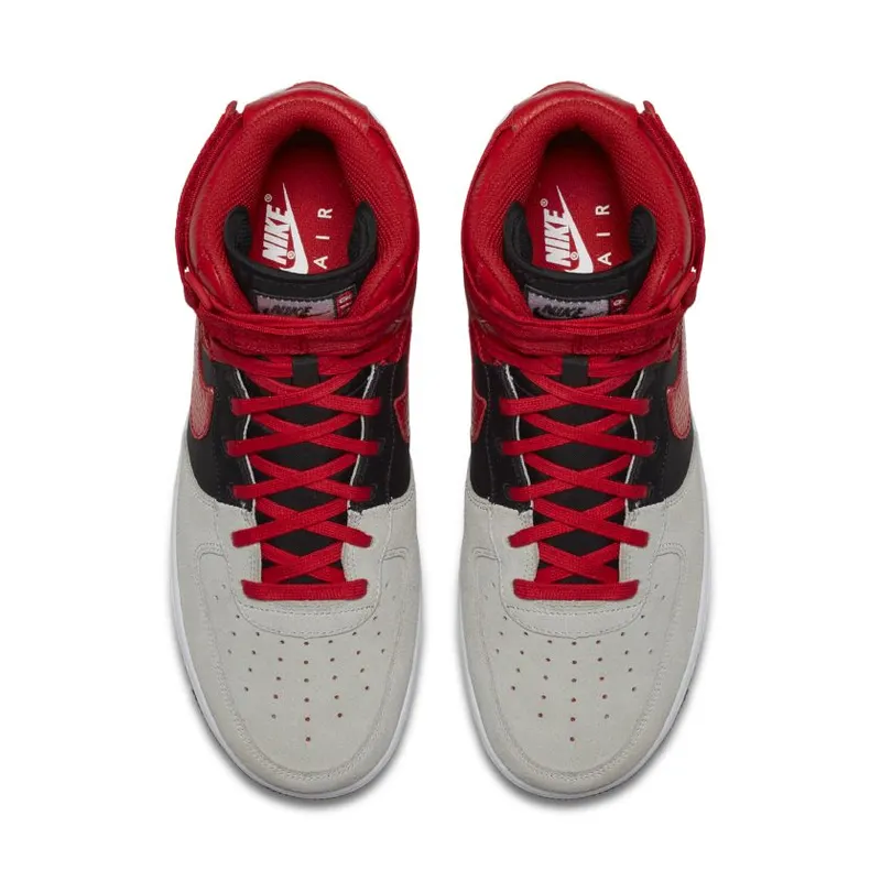 Nike Air Force 1 High ’07 Lv8 Wolf Grey/University Red-Black Wolf Grey/University Red-Black (806403-007)