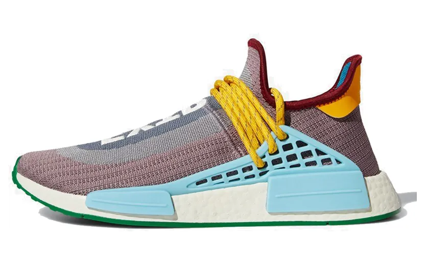 Adidas Pharrell x NMD Human Race ‘Extra Eye – Legacy Purple’ Legacy Purple/Off White/Light Aqua (G58412)