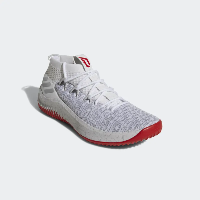 adidas Dame 4 Rose City Footwear White/Grey Two/Scarlet (CQ0471)